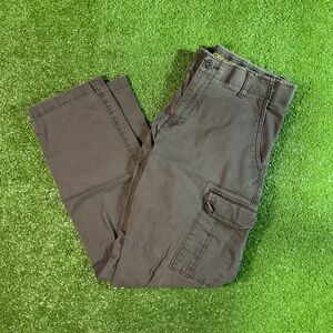 Vintage Lee Motion Stretch Regular Fit Brown Cargo Pants